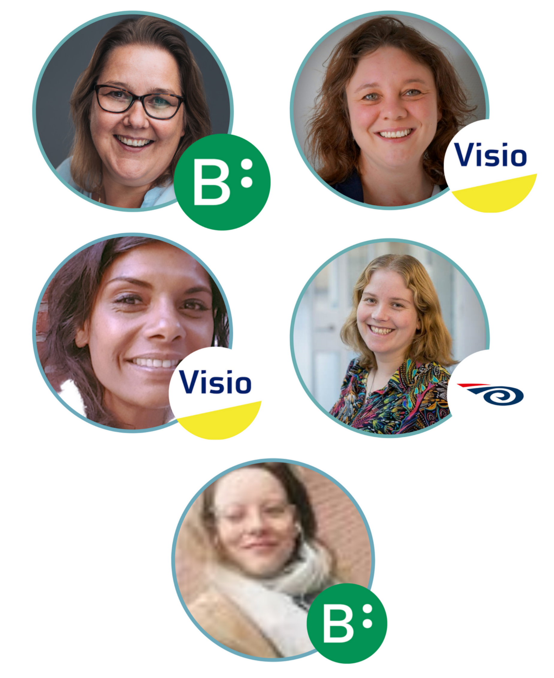 Kernteam: Mischa Thiers, Karin Topper, Jamuna van Raay, Cynthia Lamper, Esther Rieken