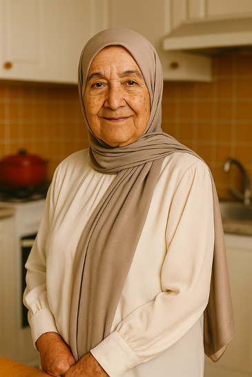Afbeelding van mevrouw Yilmaz (AI gegenereerde foto)