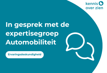 In gesprek met de expertisegroep Automobiliteit